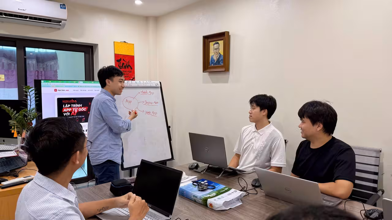 Lớp học trực tiếp tại Hà Nội